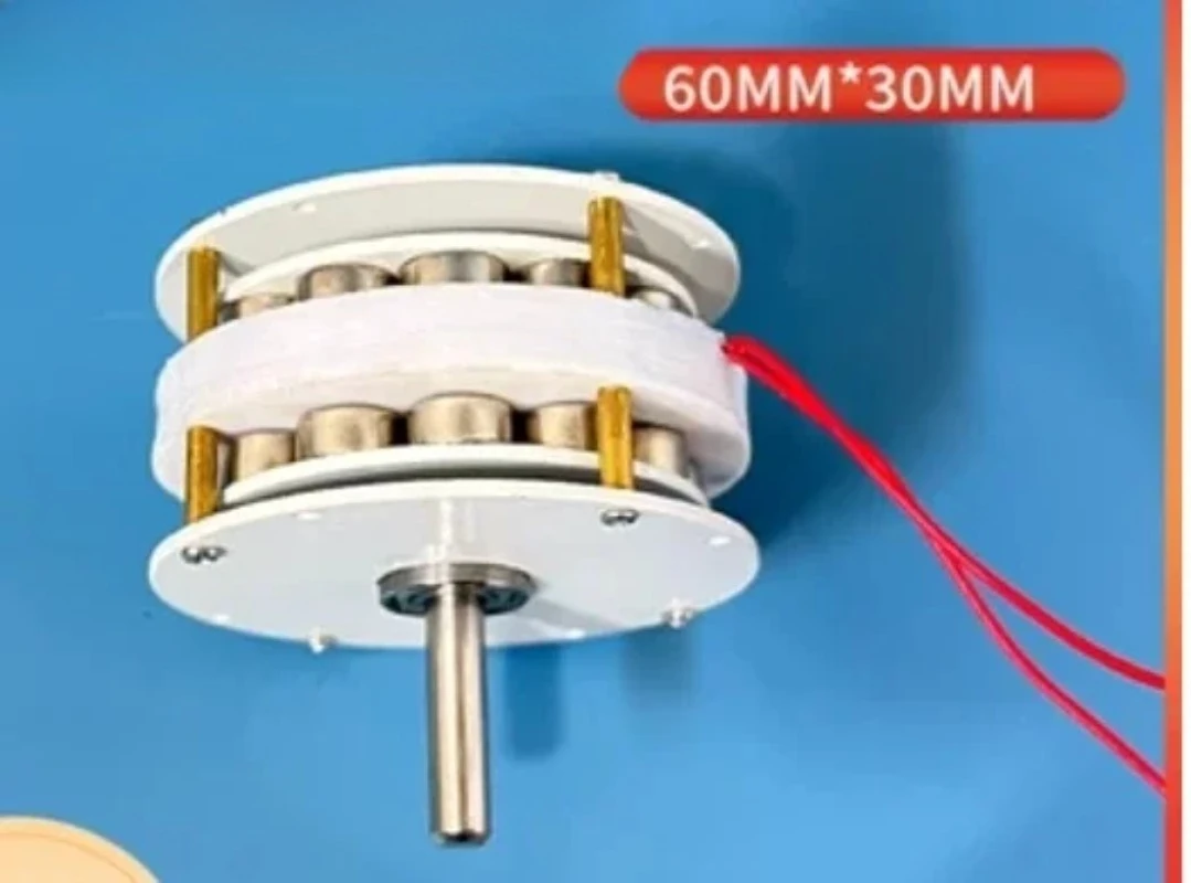 

Миниатюрный дисковый генератор с железным сердечником, низкоскоростной, высокоэффективный, бесшумный, компактный, для ветрогенерации и гидравлического привода с ручным приводом