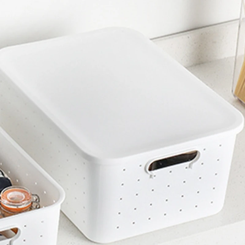 

Wardrobe Storage Basket, Clothes And Sundries Storage And Sorting Box, Can Be Stacked Storage Box With Lid-[A22I]