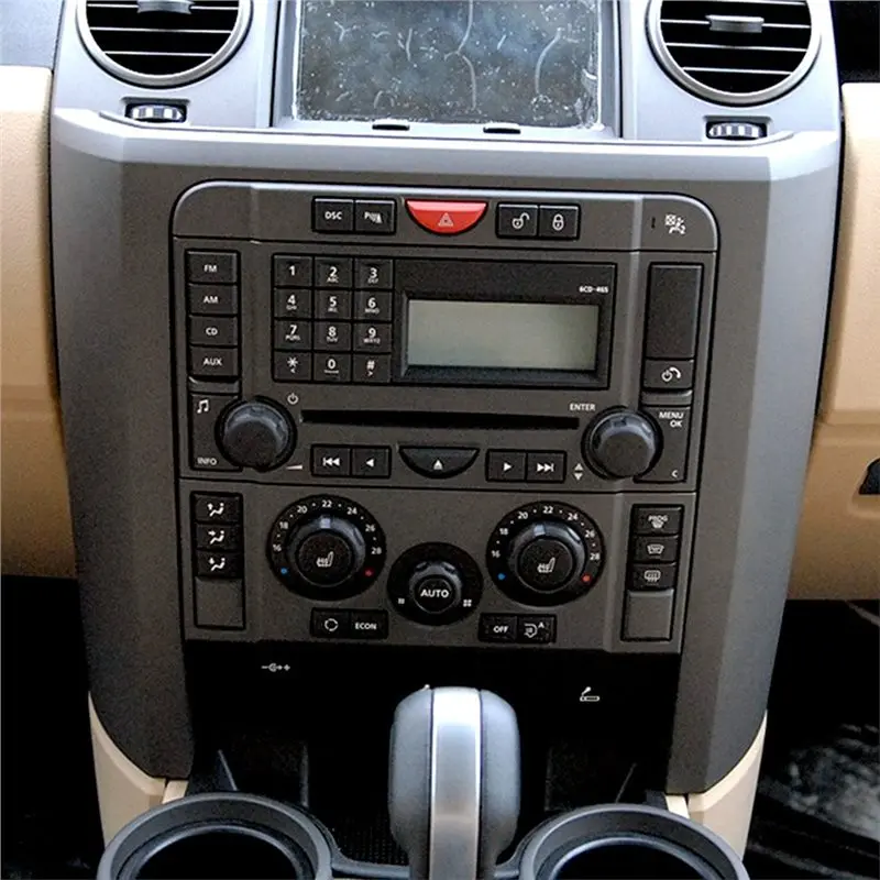 Center Console AC Air Volume Knob Audio Knob Cover For Land Rover-AS55
