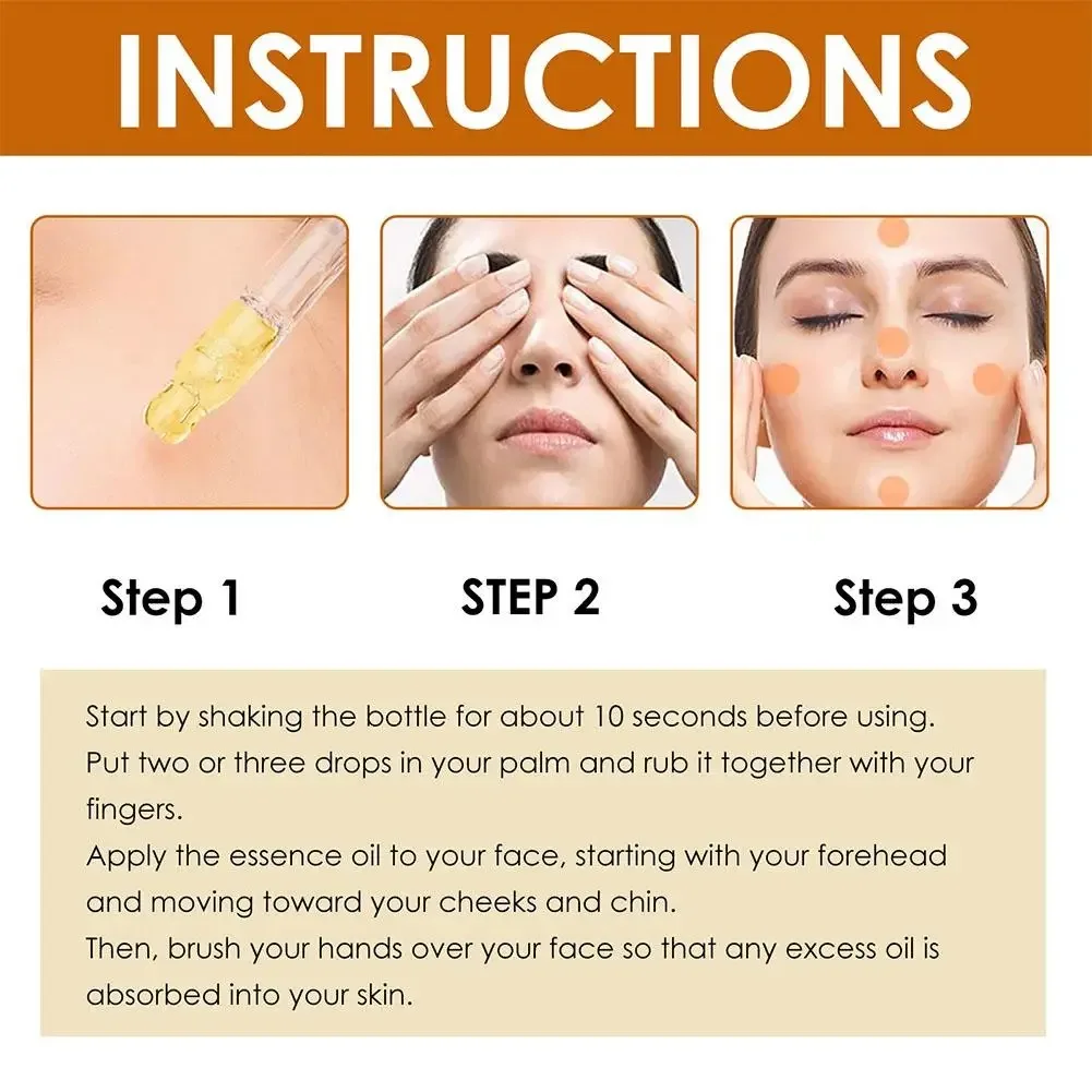 Collagen Face Serum Smoothing Wrinkle Moisturing Tightening Nourishing Hydrating Elasticity Brightening Face Skin Care Product image 5