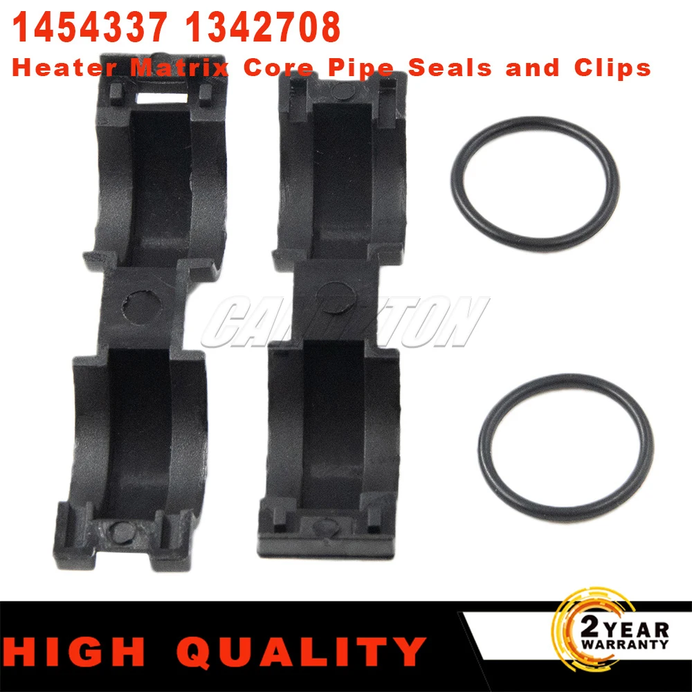 1342708 1454337 Heater Matrix Core Pipe Seals and Clips Fit For Ford C-Max Focus Mk2 Mk3 Kuga Mk1 Heat Air Cond Internal Clip