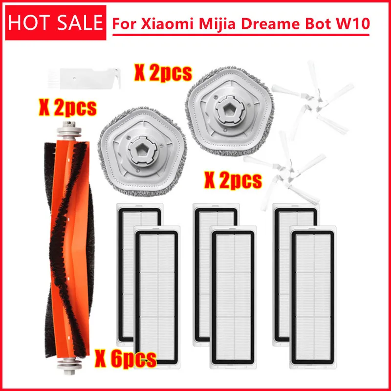 Xiaomi Mijia Dreame掃除機用スペアパーツ,掃除機用アクセサリー,メインブラシ,クリーニング用スペアパーツ
