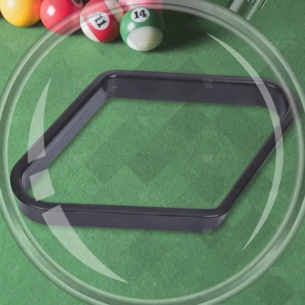 

Folding 9-Ball Table Billiard Holder Professional Diamond Billiard Placing Stand Plastic Wear-resistant Practical Game Equipment
