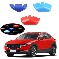 3Pcs Fit For Mazda CX30 CX-30 2022 ABS Car Front Grill Front Face Right Side Decoration Trim Molding Accessories NEW