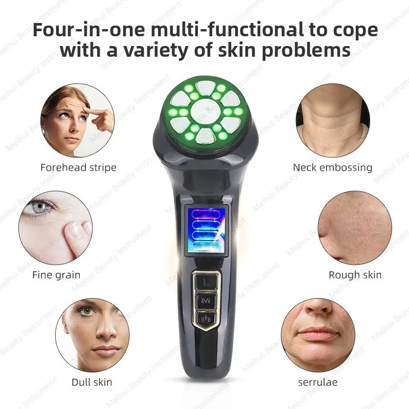 سكين بالموجات فوق الصوتية من الجيل الثالث، جهاز تجميل بتردد الراديو، جهاز نبض كهربائي صغير EMS، رفع وشد