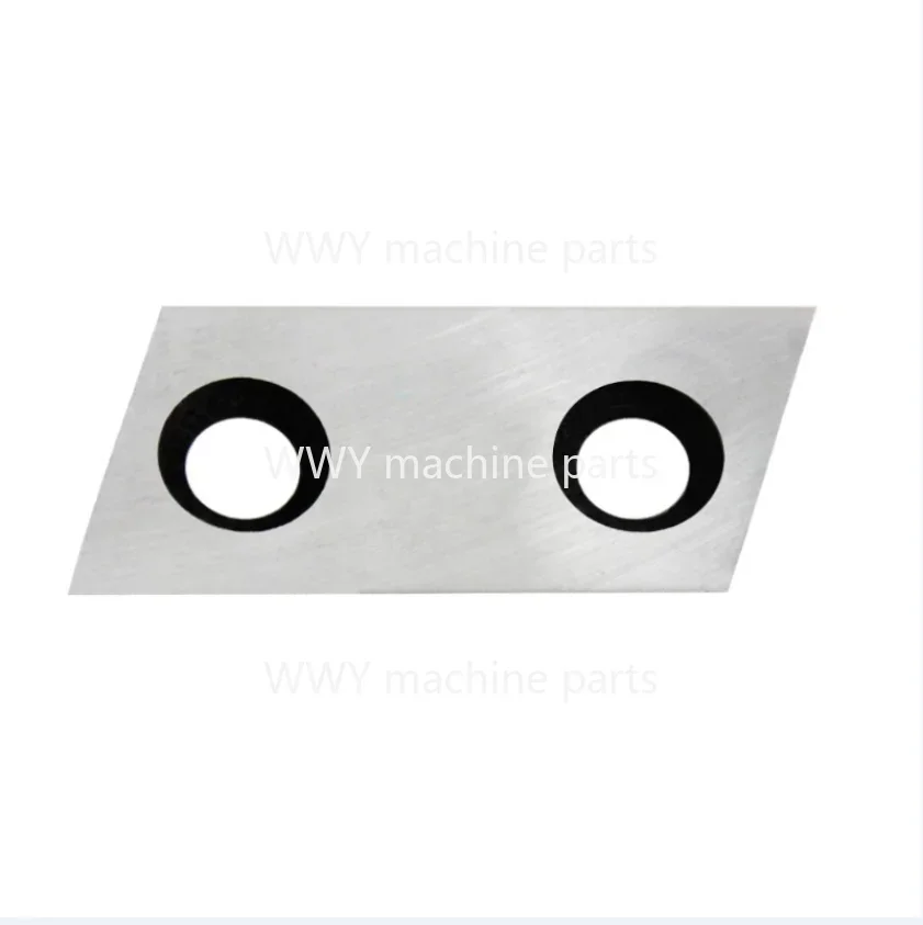 Cuchilla trituradora de jardín, cuchillo triturador con tornillos, compatible con Eco ES1600 McCulloch MCS2001 Einhell piezas 2040 Sturm Wolf ROK, 2 BG-KS