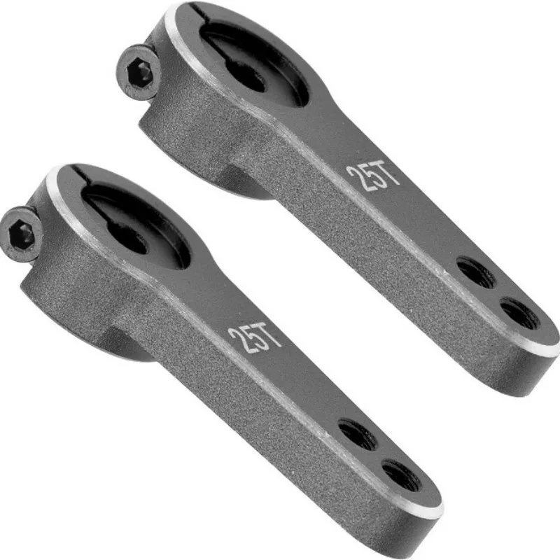 1개 35mm 메탈 RC 25T 톱니 스티어링 서보 암 1/10 RC 크롤러 자동차용 TRX Axial RC 자동차 부품