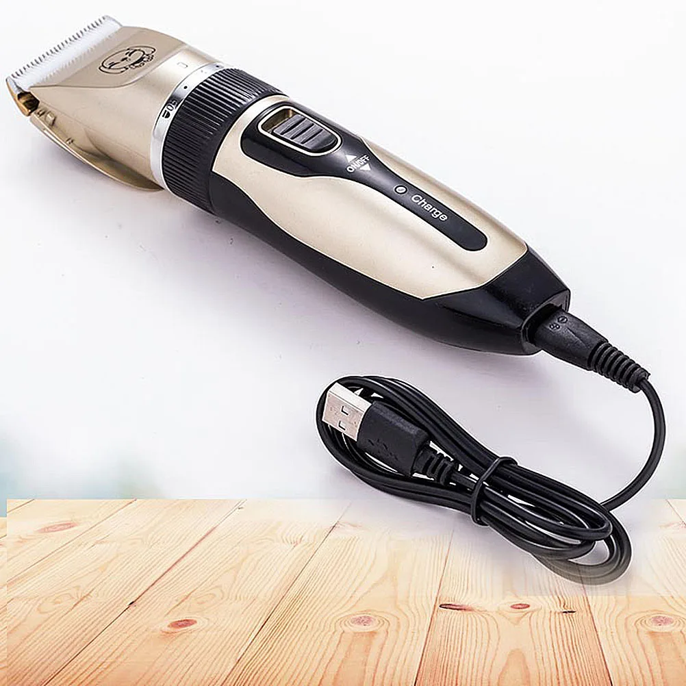 

USB Pet Hair Clipper Electric Grooming Tool Standard Style Professional Dog Hair Trimmer Safe Ceramic Quiet