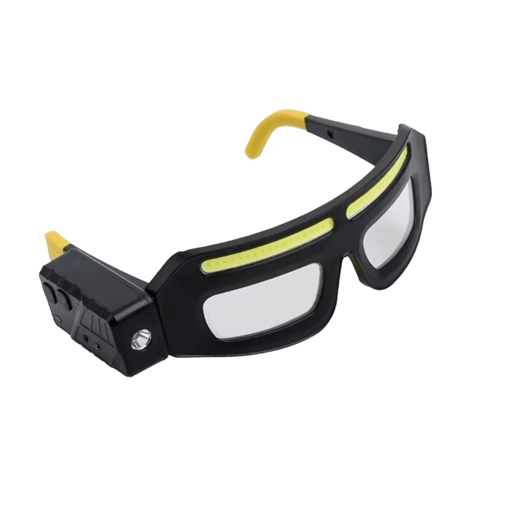 Lightweight Intelligent Sensing Headlight Waterproof Comfortable Full View Floodlight Goggles Large-Area Floodlight Hands-Free