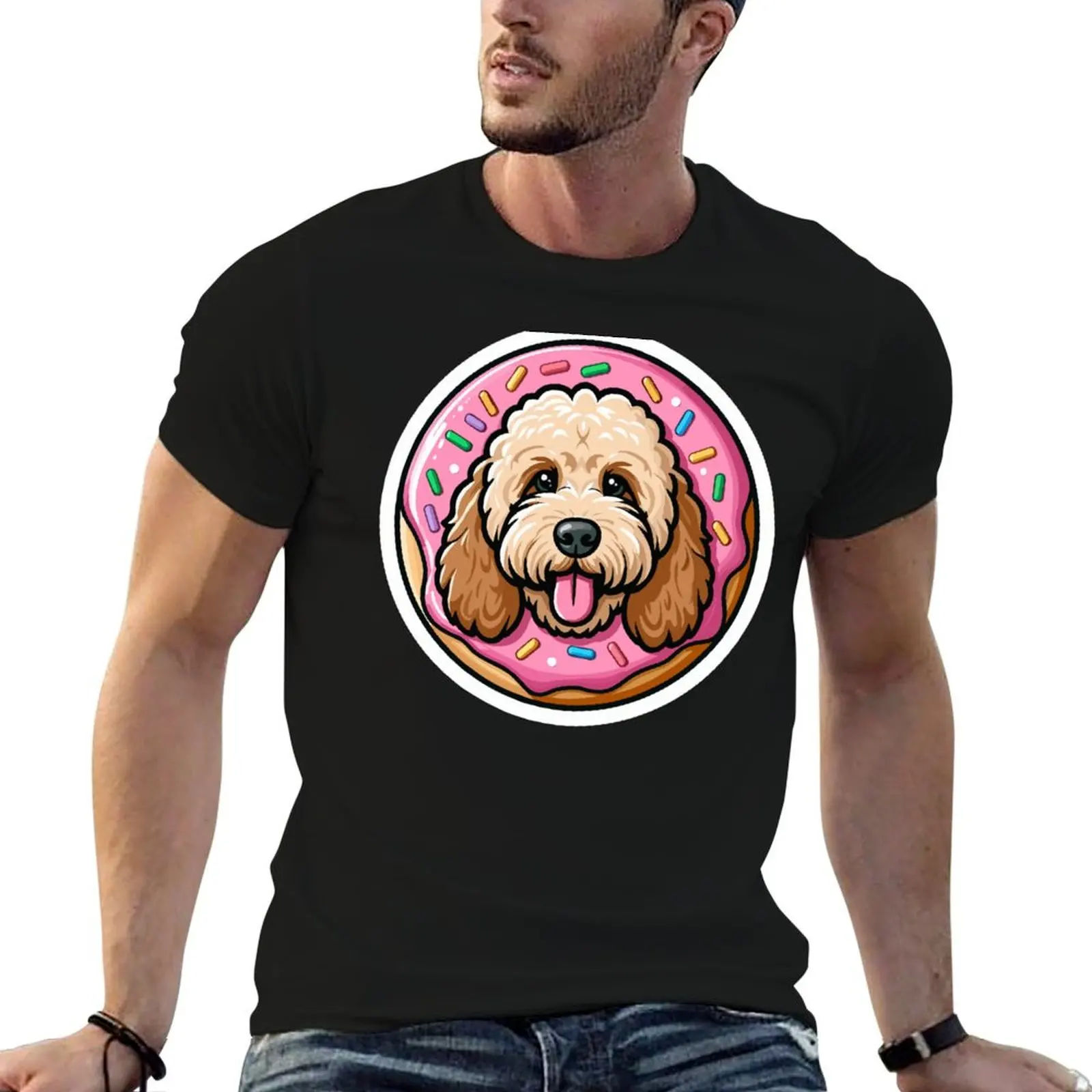 Cockapoo Cockerpoo Cute Dog Kawaii Puppy Doodle Cavapoo T-Shirt vintage clothes vintage anime shirt mens t shirts