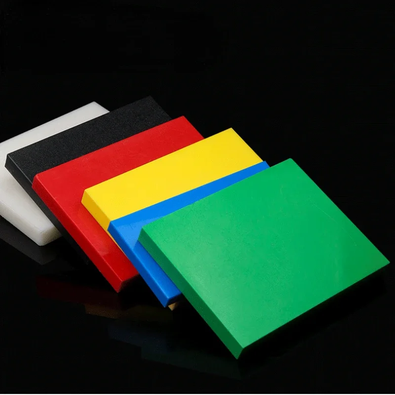 Colours Polyethylene Sheet 2/3/4/5/6/8/10/12-40mm Plastic Board High Temperature PE/UPE/HDPE Plate DIY