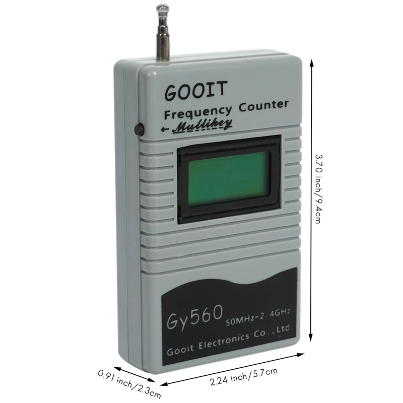 Frequency Test Device For Two Way Radio Transceiver GSM 50 Mhz-2.4 Ghz GY560 Frequency Counter Meter