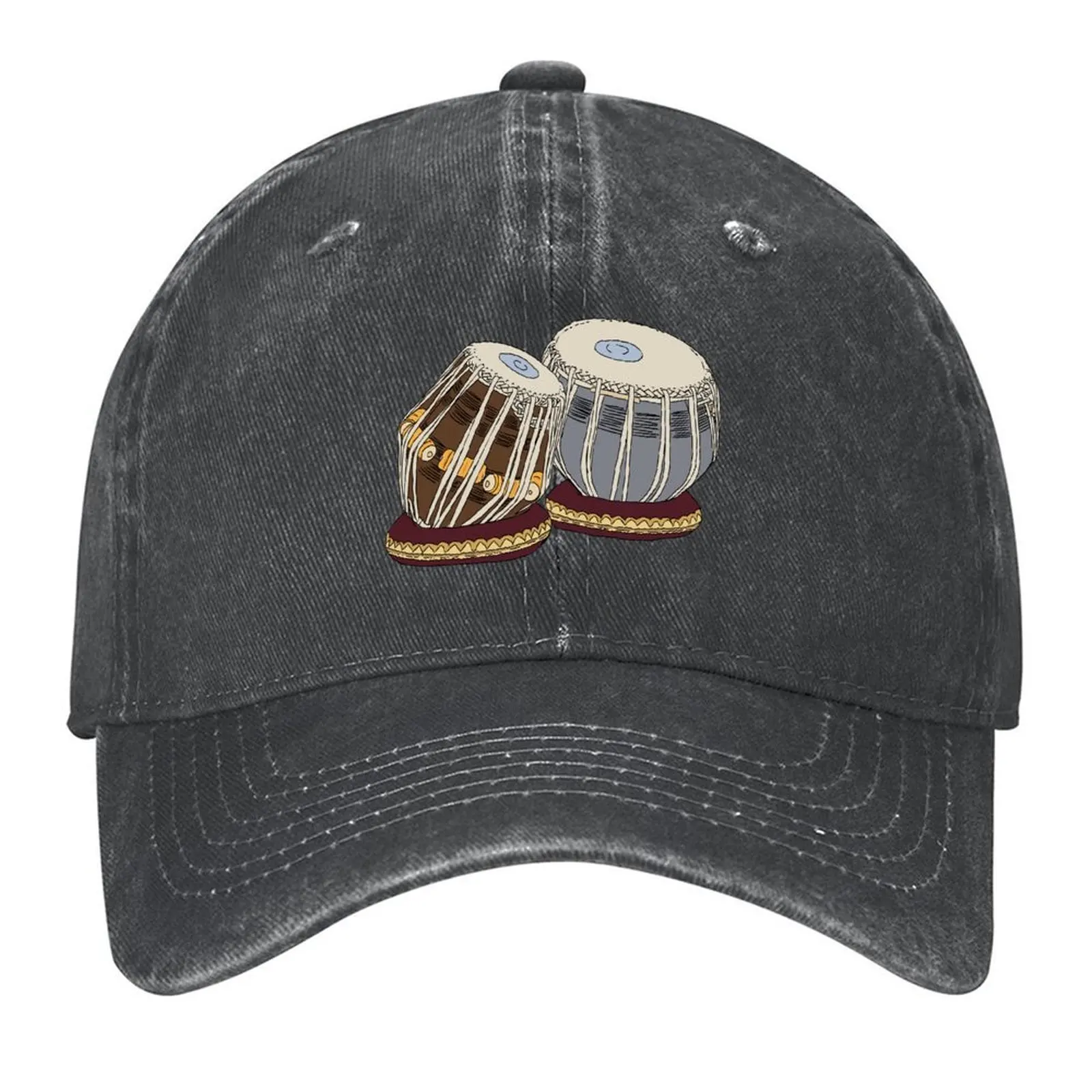 

Tabla- Indian Music Instrument illustration Baseball Cap Uv Protection Solar Hat sun caps Luxury Hat Mens Caps Women's