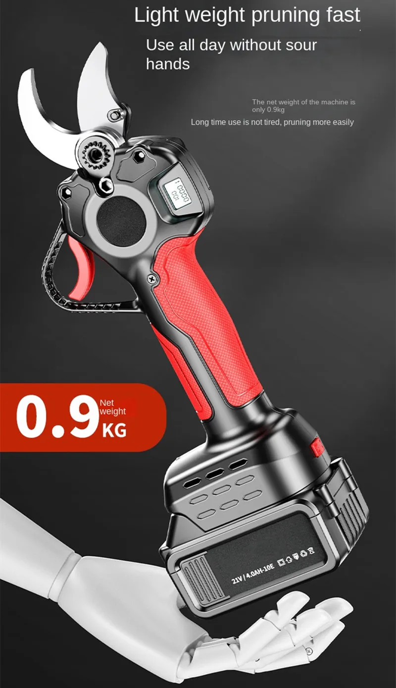 

Electric Scissors For Pruning Shears Accu Snoeischaar Elektrische Snoeischaar Cesoie Elettriche Potature Akku Astschere 전지 가위