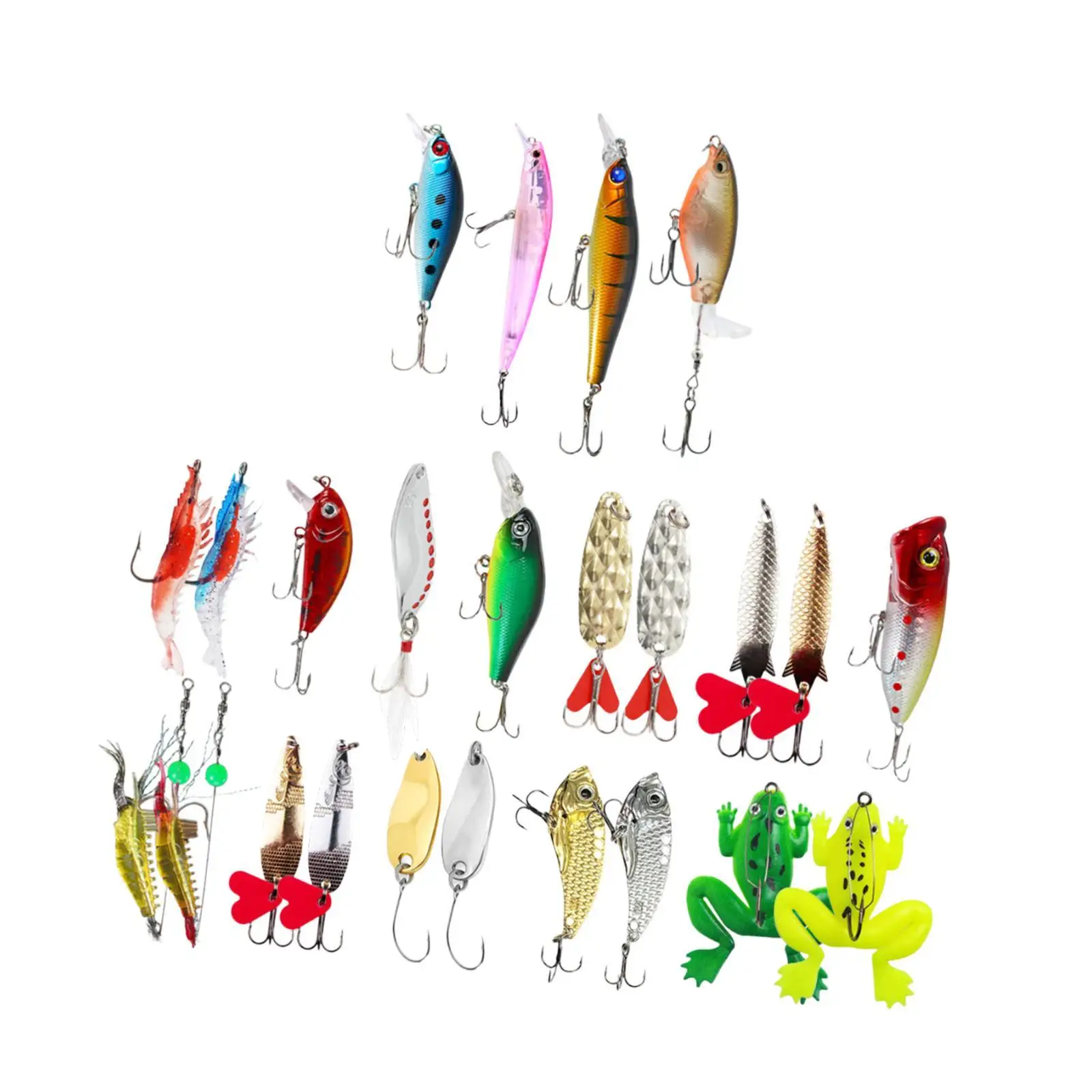 Fishing Lures Advent Calendar Lures Christmas Gift for Boyfriend Brothers Men