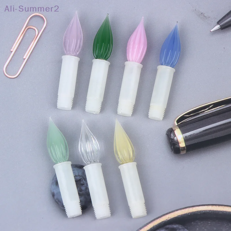 Pennino per penna in vetro adatto per penna stilografica Jinhao 82 Dip The Pen Tip In Water Cancelleria per ufficio Materiale scolastico Penna regalo per scrittura