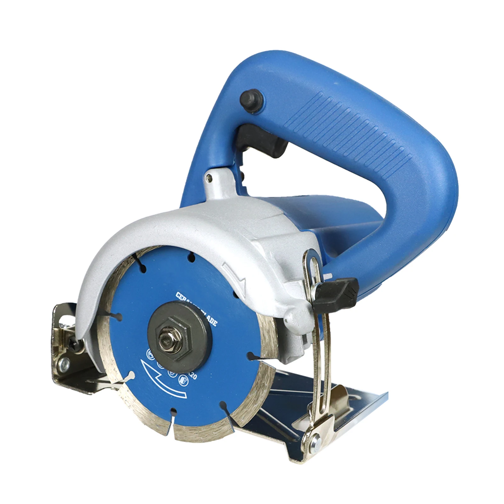 Image of NEU 1200W Marmor- und Keramikfliesenschneidemaschine, Fliesensäge, Elektro-Fliesen- und Mauerwerkssäge mit 0-45 Grad Winkelschnitt und 0-32 mm Schnitttiefe