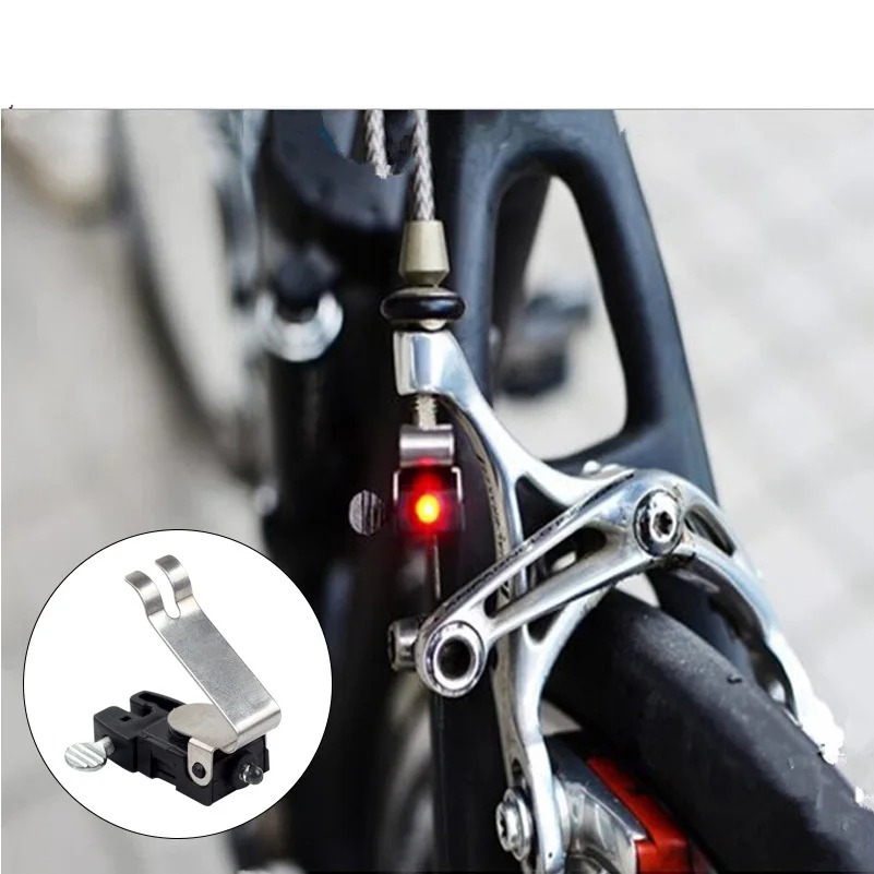 Mini Brake Bike Light Mount Tail Rear Bicycle Light Cycling LED Light High Brightness Waterproof LED lamp Cycling Accessories