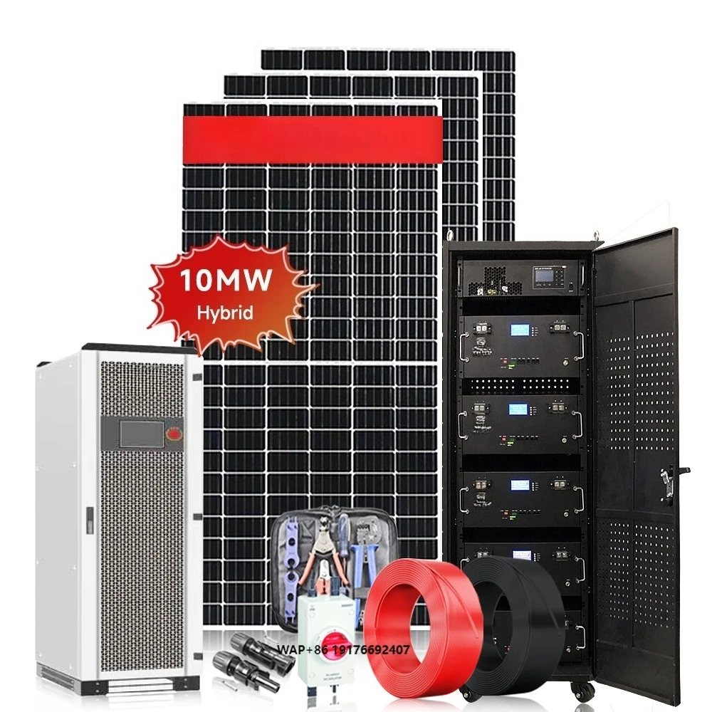 8kw 10kw 12kw Solar System Residential or Commercial Use Hybrid Grid
