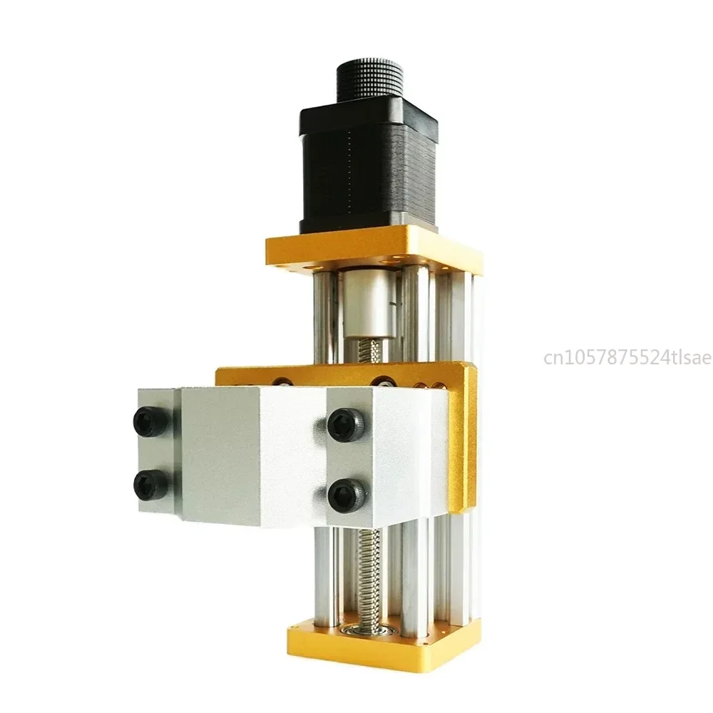 Engraving Machine Accessory CNC 3018 Z-Axis Module with Nema17 Stepper Motor Spindle Hole 52mm Aluminum Sliding Table
