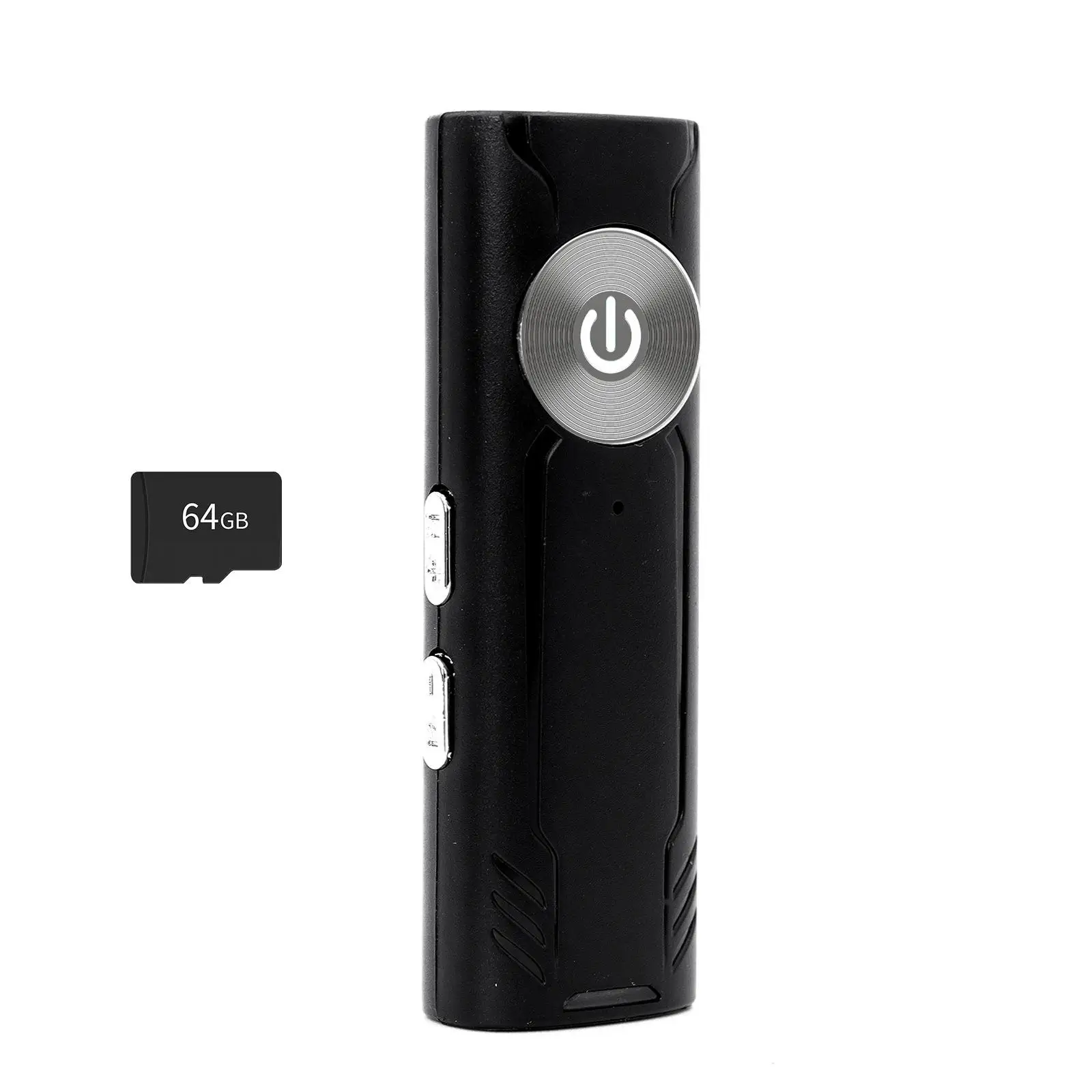 

64G Portable MP3 Player Recorder with Intelligent Noise Reduction HD Voice Control Large Capacity Two-Way Microphone