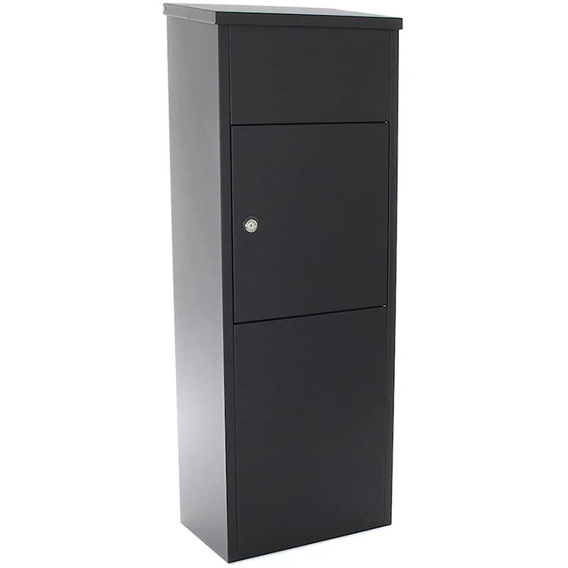 Large Modern Smart Post Parcel Drop Box for Mail and Parcel Outdoor Wall Mounted Parcel Delivery Box