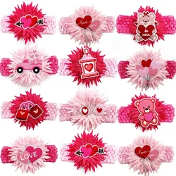 30/50pcs Valentine's Day Pet Dog Acccessories Dog Bow Tie Small Middle Large Dogs Pet Supplies Dog Fashion Accessoreis Bows