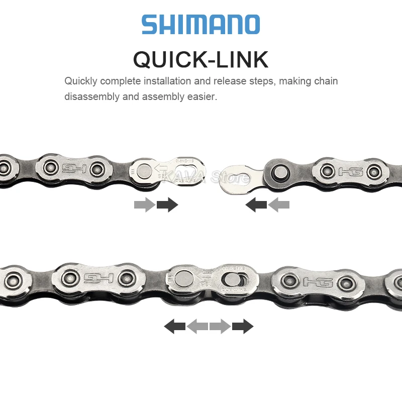 Shimano Deore XT M8100 12 Speed MTB Chain 12S Mountain Bike Chain 12V Bicycle Current Cycling Accessory