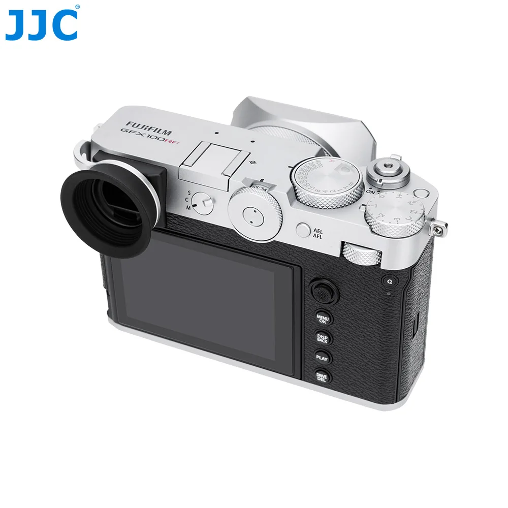 JJC Weiches Silikon-Augenmuschel-Okular für Fujifilm GFX100RF Augenmuschel-Sucherschutz, staubdicht, verlängerter Augenschutz – Detail 19