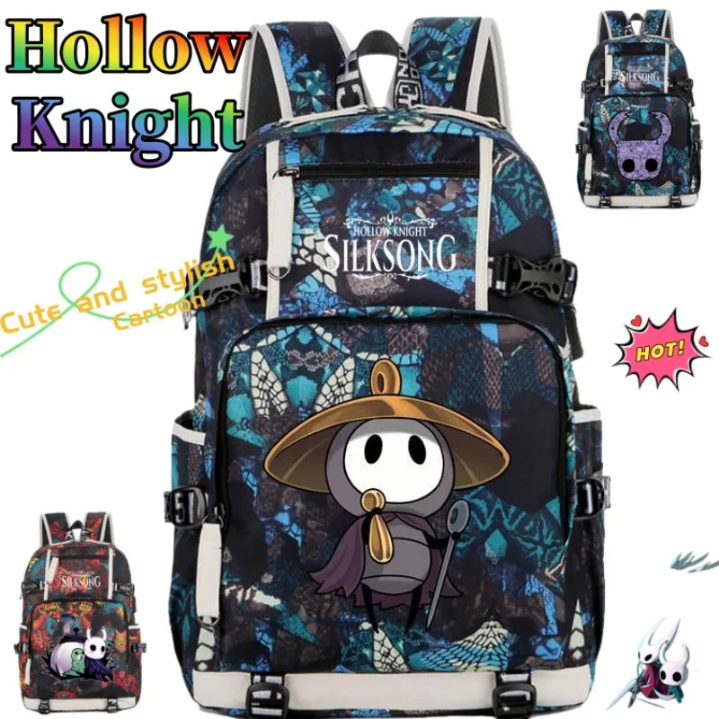 

Hollow Knight Backpack Cute and Stylish Creative Casual Shoulder Bag for Male and Female Students, Gift for Friends' Birthday