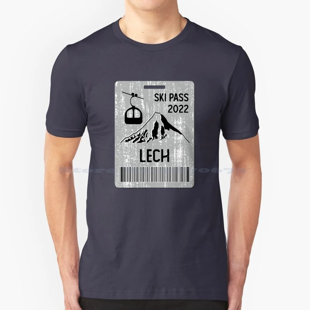 Lech T Shirt 100% Cotton Tee Lech Vacation Lech Travel Lech Winter Lech Nature Lech Cool Lech Holiday Lech Sun Lech Adventure