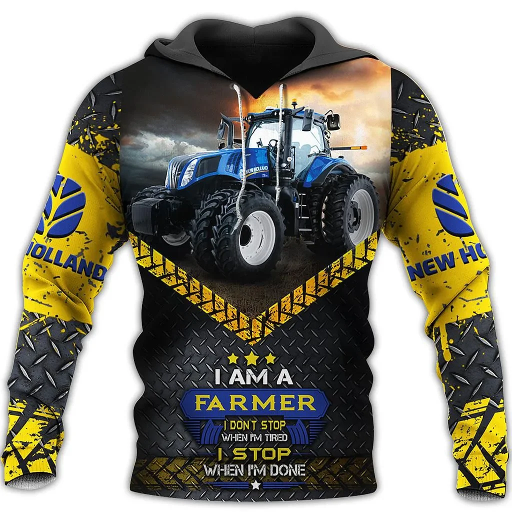 New Fashion Men Clothes I Am A Farmer 3D All Over Printed Casual Hoodie Unisex  Hoodie tops