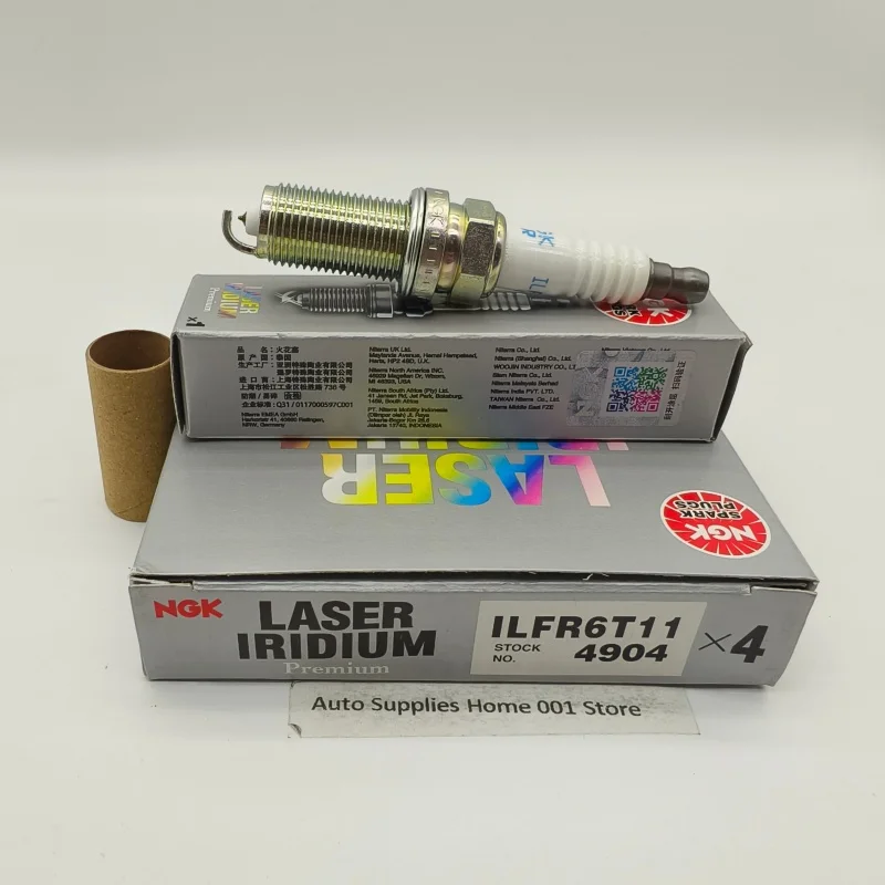 Original NGK ILFR6T11 4904 New Laser Iridium Platinuim Spark Plug