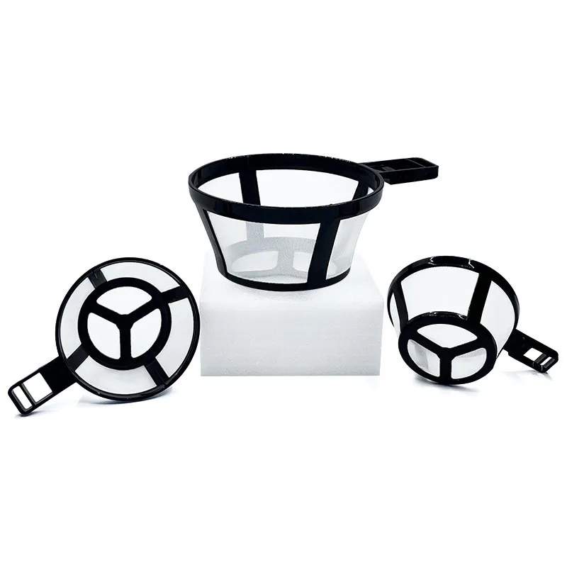 1/3/5/10pcs Coffee Filter Reusable Nylon Coffee Pot Filter Portable Basket Cup Style Environmental Protection Mesh Coffee Tools