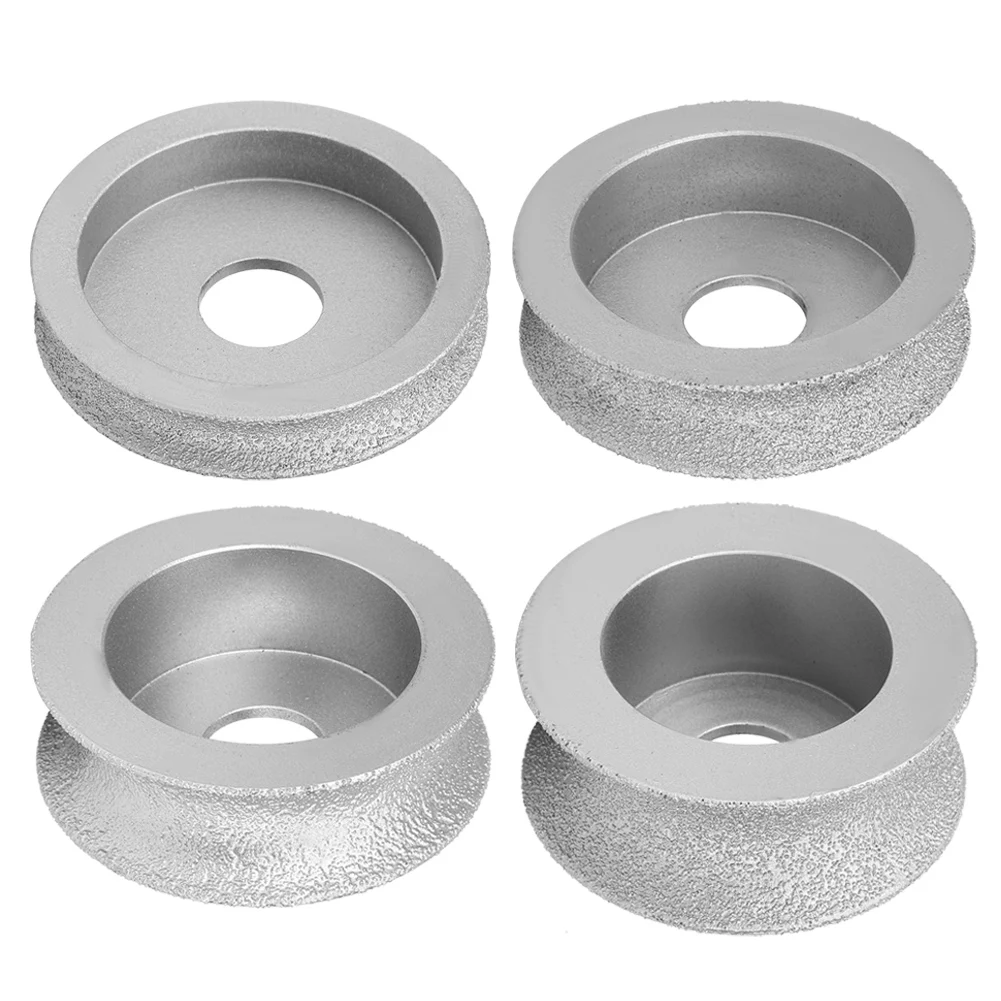 7.3cm Brazed  Grinding Wheel Concave Abrasive Wheel for Stone Ceramic Glass Stone Grinding Wheel  Grinding Wheel