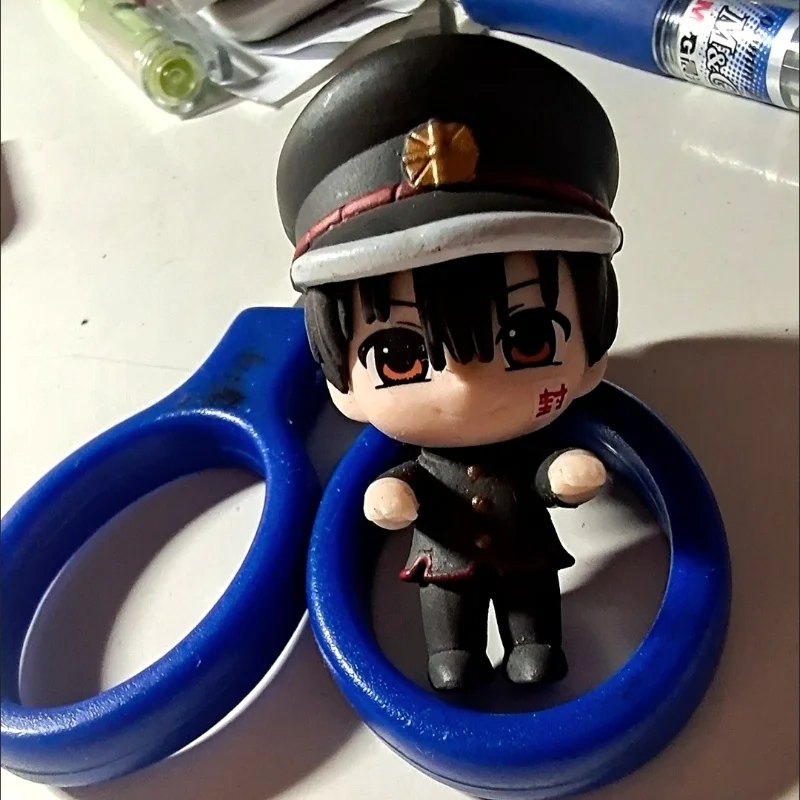 Toilet-bound Hanako-kun Bandai Gashapon Original Anime Figure Minamoto Kou modello da collezione regalo di compleanno ornamenti carini