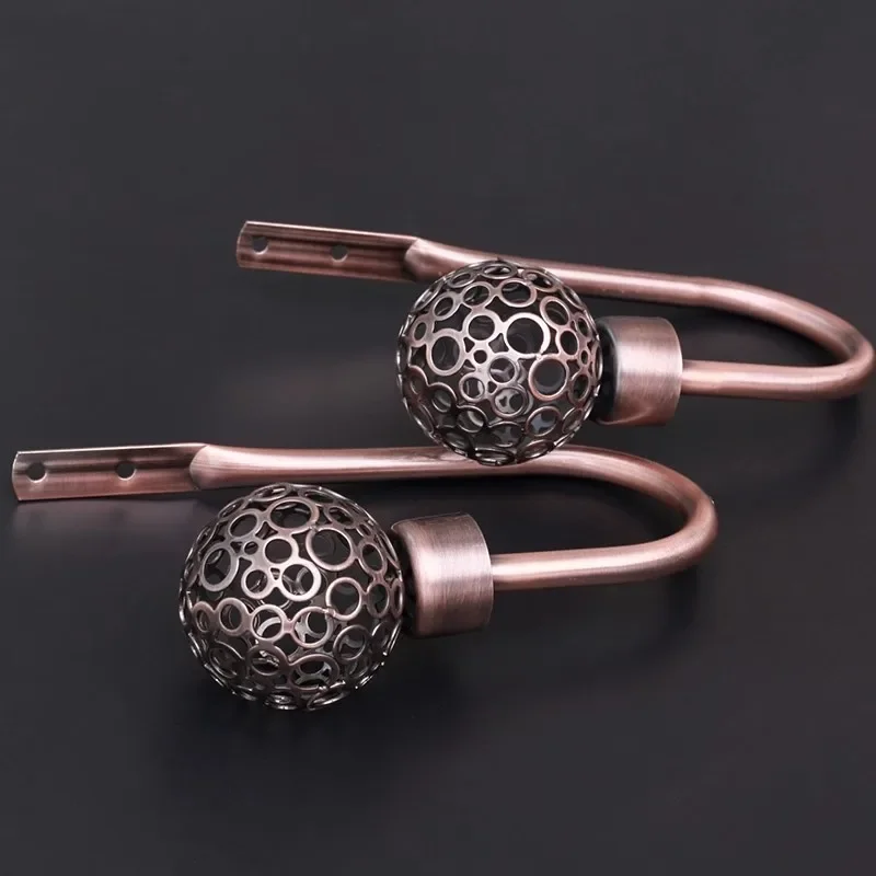 European U-shaped curtain hooks, wall hooks, wall hooks, decorative curtain hooks that do not require hanging balls or straps