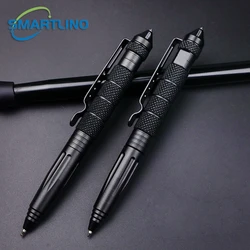 High Quality Metal Self Defense Tactical Pen School Student Office Ballpoint Pens Emergency Glass Breaker Survival Supplies