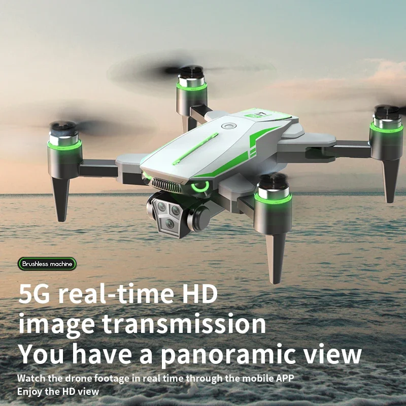 2.4G RC 360 Stunt 4K Drone 4CH APP Afstandsbediening HD Luchtfotografie Borstelloze Optische Stroom Dual camera Quadcopter Kinderen Speelgoed