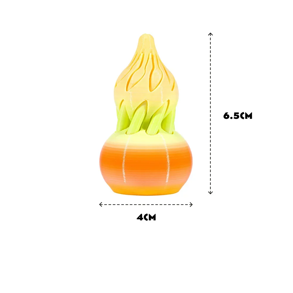 

3D Printing Spiral Decompression Toys Stress Relief Children's Advanced Puzzle Rotating Lucky Gourd Home Decor Figurines