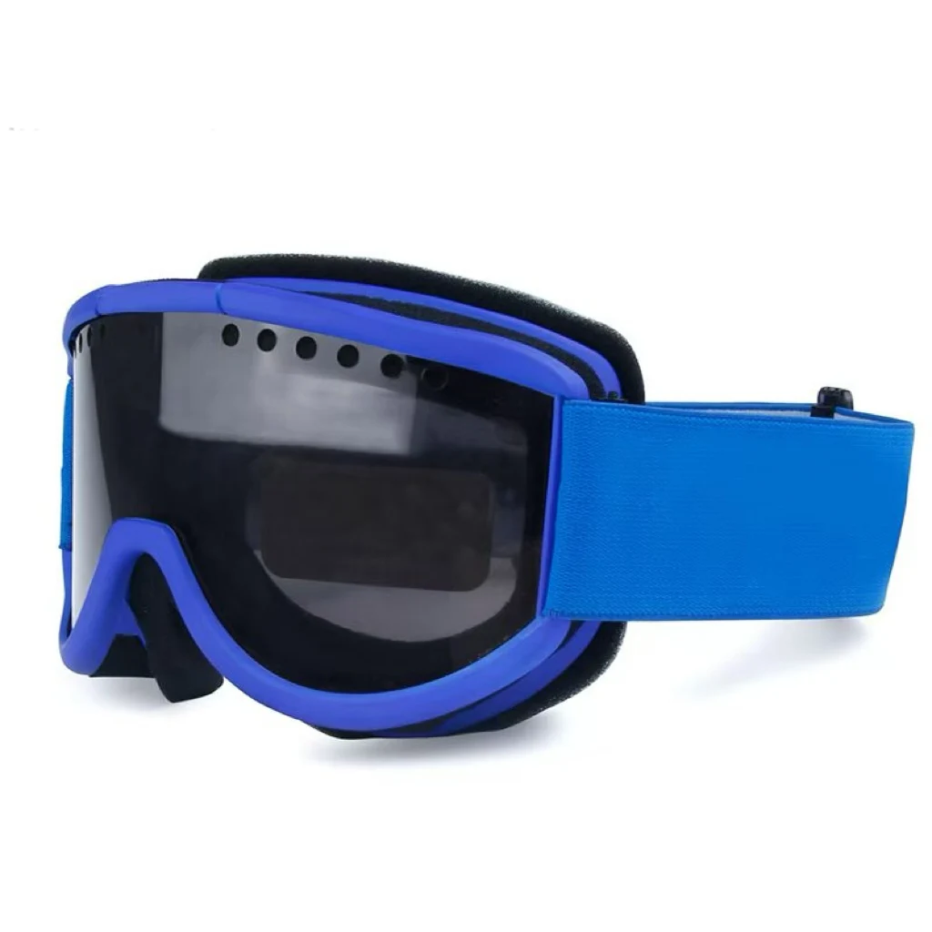 Occhiali da sci ultraleggeri, casco antiappannamento, lenti ad alta definizione, moda, materiale TR90