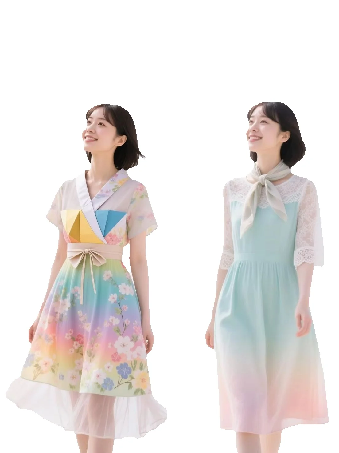 Hekang2-Women's Spring Dress 2026 – Colorful, Comfortable & Breathable Floral Dress for Casual Outings