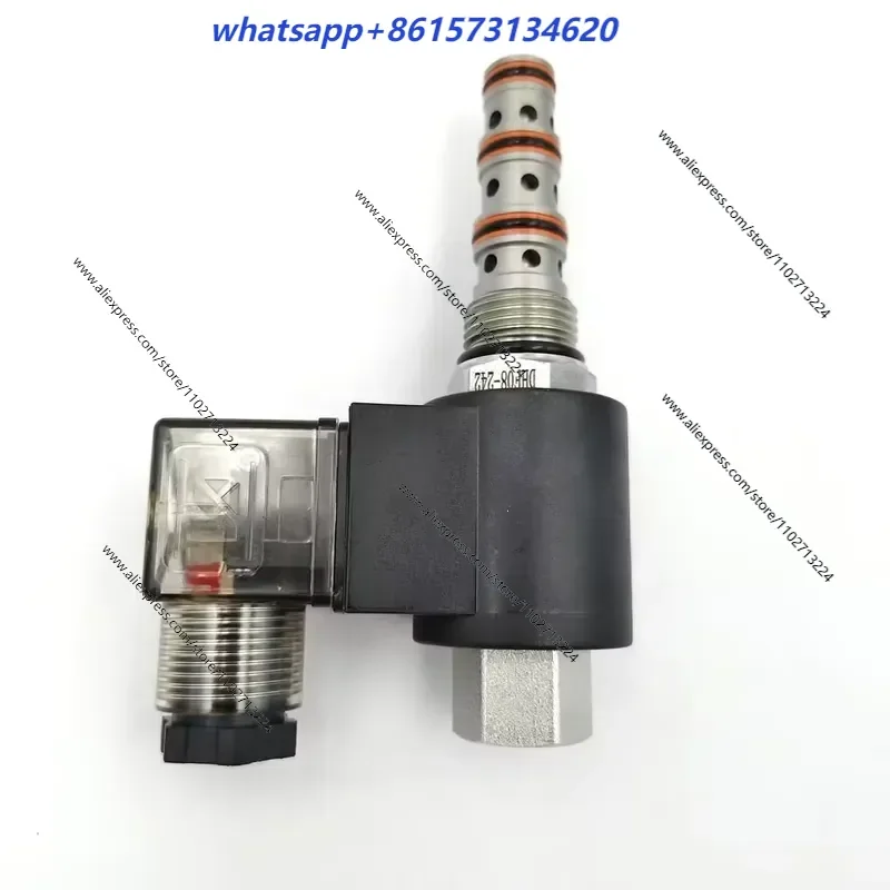 Bestselling  1pcs for DHF08-242 2 Position 4 Way Solenoid Valve FlyingBull Hydraulic Threaded Cartridge Valve