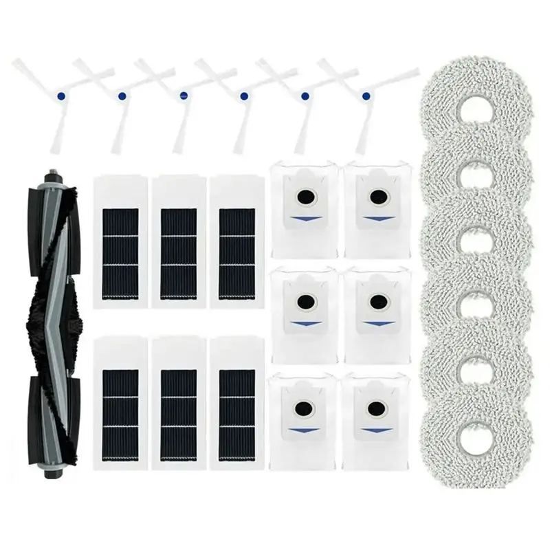 a84g-for-ecovacs-x2-x2-pro-debot-x2-omni-用品-hepa-フィルター-モップ-メインローリングサイドブラシ-ダストバッグ-消耗品-アクセサリー