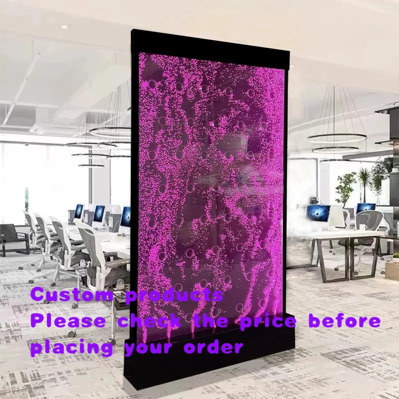 custom.Latest Design Glowing Wall Mounted New Year Decoration RGB LED Lights Modern Style Acrylic Material Custom H