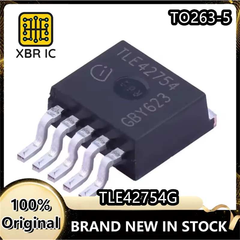 (40/100 pieces) TLE42754G TLE42754 SMD TO-263-5 low voltage dropout regulator TLE42754 new original authentic spot fast delivery