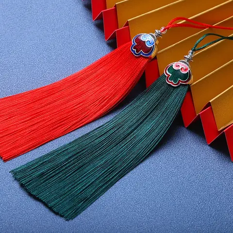 2Pcs 술 부드러운 부드러운 Tassels 공예 보석에 대 한 13CM 구름 모자 술 DIY 이식 장식 펜 던 트 만들기 부드러운 프린지 트림