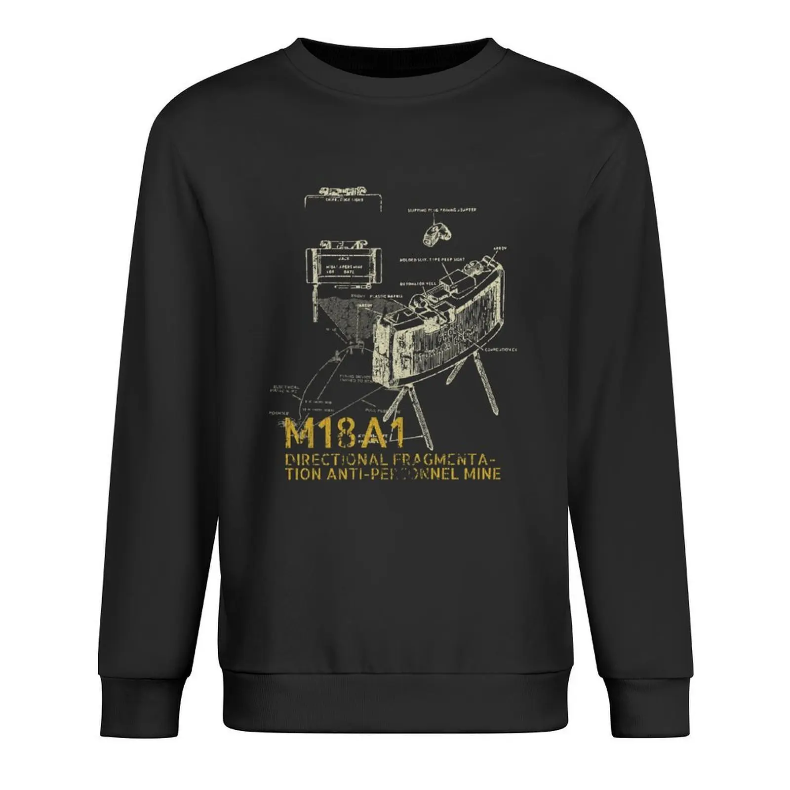 

M18A1 Claymore Anti-Personnel Mine Pullover men's clothes aesthetic clothing men's autumn clothes hooded sweatshirt