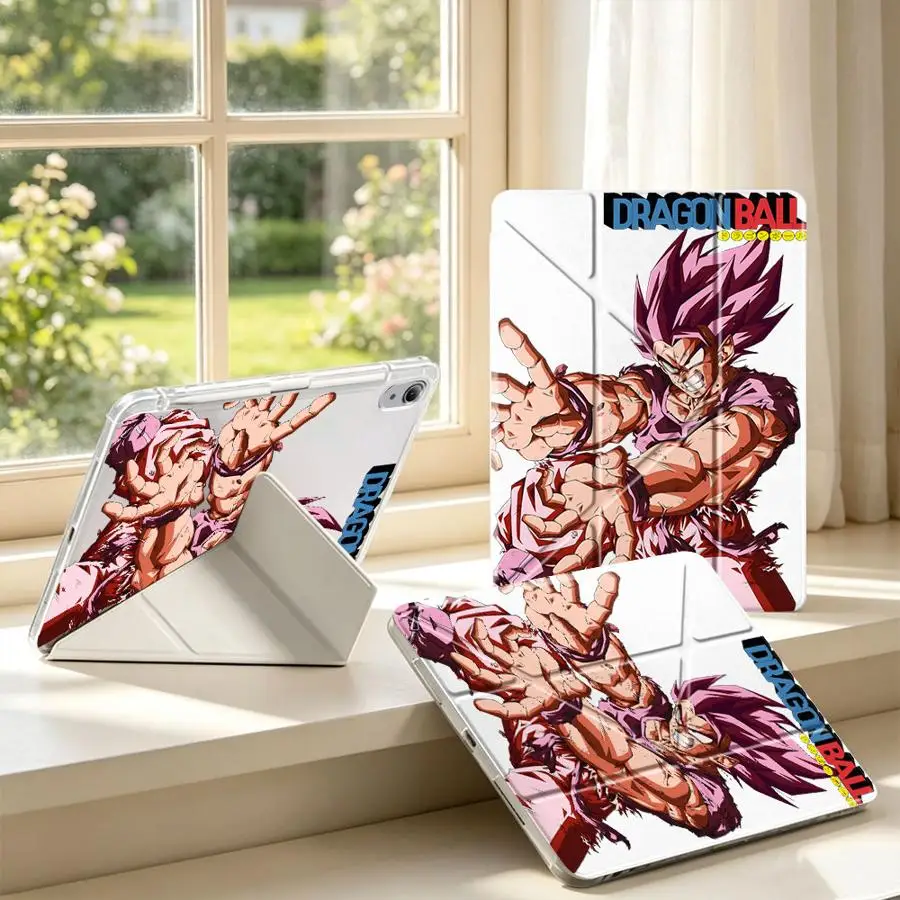 Dragon Ball Saiyan Tablet Case For Samsung Galaxy Tab S8 S10 Lite S7 FE A11 A8 A9 Plus S9 Plus With Pen Slot Cover
