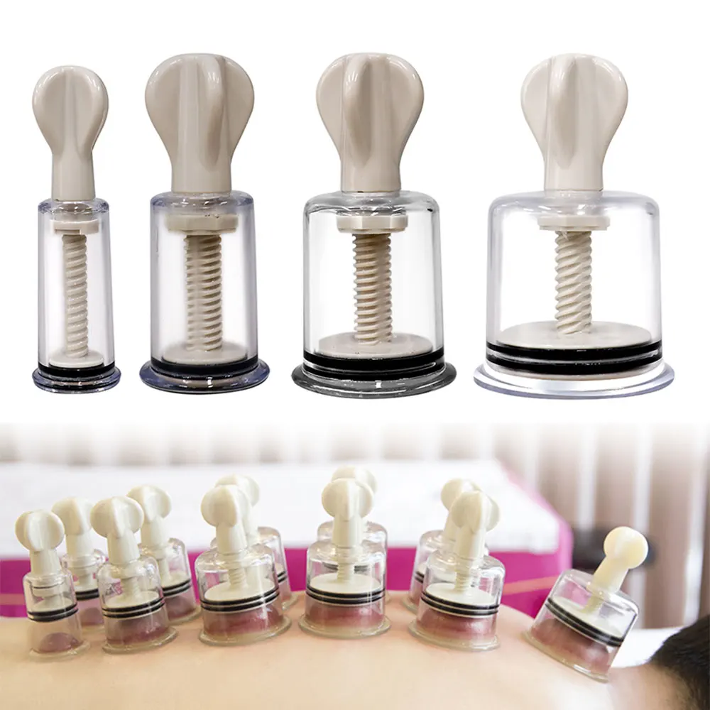 Cupping Therapy Set Vacuum Cupping Set Suction Cups Traditional Chinese Medicine Massage Eliminate Dampness Relaxation Set